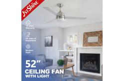China Adjustable Light Quiet Motor LED Ceiling Fan With 3 MDF Blade supplier