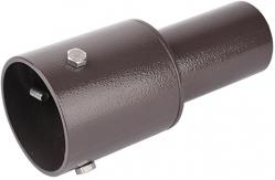 China 3 Inch Round Pole Tenon Adapter Carbon Steel Tenon Mount Adapter supplier