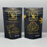 10 Colors Printing Holographic Stand Bag THC Cookies Packaging Mylar Plastic Bags for sale