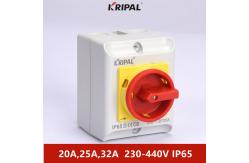China 3P 4P 230-440V IP65 Waterproof Change Over Switch Load Isolation supplier