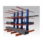 Single Side Long Span Shelving Steel Cantilever Rack Max Load 1500kgs Per Arm for sale