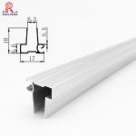 OEM Aluminum Extrusion Profile Silver Aluminum Frame Profile For Whiteboard Silding for sale