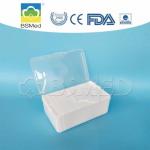 Square 5*5cm Cosmetic Cotton Pads With 150-180g Gram Per Square Meter for sale