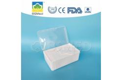 China Square 5*5cm Cosmetic Cotton Pads With 150-180g Gram Per Square Meter supplier