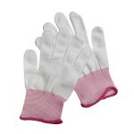 Dust Free Industry Safety Working Gloves 100% Polyester for sale