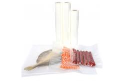 China Heat Seal 8X20' Embossed Vacuum Sealer Rolls With Food Saver Machine supplier