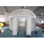 Half Transparent PVC 6m Inflatable Christmas Igloo Tent for sale
