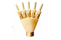 China DN25 Brass Phoenix Tale 1 Parabolic Dancing Fountain Nozzles supplier