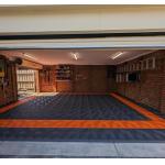400x400 Heavy Duty Garage Tiles OEM Plastic Interlocking Garage Floor Tiles for sale