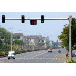 Hot Dip Galvanized Q235 Traffic Light Pole Traffic Road Sign Board Pole