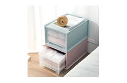 China Stackable Cabinet OEM Small Plastic Drawer Organizer For Clothes supplier