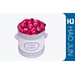 Eco Firendly Cardboard Flower Boxes / Recyclable Florist Rose Boxes for sale