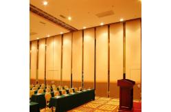 China Hanging Wall Dividers Sliding Folding Moving Partition Walls For Conference Room supplier