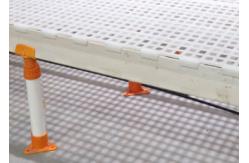 China Automatic Broiler Slatted Grating Mesh Poultry Slat Flooring supplier
