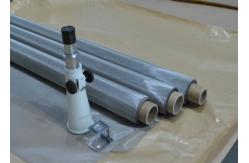 China 304N Stainless Steel Screen Printing Mesh , Plain Weave Fabric Mesh Screen supplier