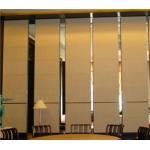 Hotel Acoustic Folding Partition Wall Divide Space Top Hanging System / Soundproof Room Dividers for sale