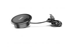China 10w Fast Charging Black USB Smart Home Wireless Power Charging Socket British Standard supplier