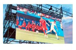 China HD Rental Die-Cast Aluminum Cabinet Module  P10 LED Billboard Display High Brightness supplier