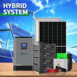 Sunpok hybrid solar system 1 kw 2 kw 2kw 10kw hybrid solar system for sale