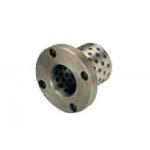 HGB250 Fixed Bronze Flanged Sleeve Bearings Self Lubricating With Graphite for sale
