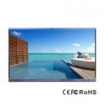 iBoard Wide Screen Aluminium Frame Infrared Interactive Whiteboard 86inch 4k Interactive Panel for sale
