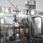 Full Automatic Beverage Csd Filling Line Rinsing Filling Capping 3 In 1 for sale