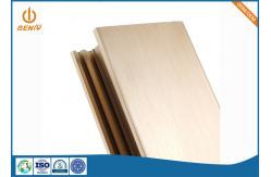 China Alloy 6063 Custom Aluminum Extrusion Profiles High Precision Brushed supplier