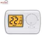 RoHS 24V AC LCD Display Thermostat For Bolier Temperature Controller for sale