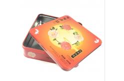 China CMYK 4C Biscuit Tin Box 0.25mm Large Rectangular Tin Containers supplier
