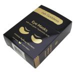 Black Eco Friendly Eye Mask Makeup box for Personal Care Product Packaging for sale