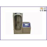90 / 25 Degree Vertical Flammability Chamber For Flame Spread CALIF TB-117 for sale