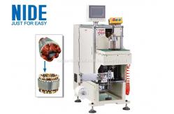 China Fan motor stator coil slot winding lacing machine touch screen control supplier
