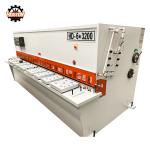 CNC Hydraulic Metal Stainless Steel Aluminum Shearing Cutting Machine 6x3200mm for sale