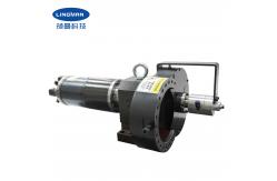 China LINGMAN 125C Double-acting Laser Rotary Axis Chuck Feeding Rear Chuck supplier