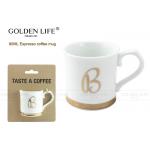 New Bone China Espresso cups with real gold decals for sale