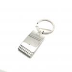 Individual Polybag Package for Durable Metal Keychain Holder with Siliver Finish for sale
