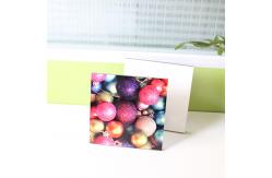 China White Matte 153x153mm Sublimation Photo Frame supplier