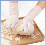 Recyclable White Disposable Garden Work Gloves Synthetic Nitrile Hand Protection Gloves for sale