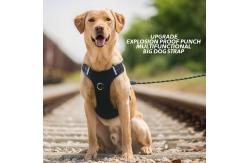China Pet Anti breakaway Harness Reflective Multifunctional Anti Lost Harness For Large Dog supplier