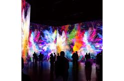 China Northern Lights Interactive Wall Kids Space Exploration Interactive Projection supplier
