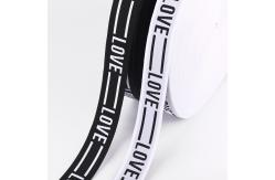 China 3cm Jacquard Elastic Ribbon And Webbing For Garment Accessories supplier