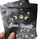 Hot Stamping Mylar Weed Packaging Moistureproof Customized Shape Fda for sale