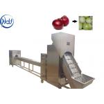 1.5kw Power Onion Peeling Machine , Onion Processing Machine With Cutter for sale