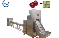 China Root Cutting Onion Processing Equipment High Efficiency With Longer Service Life supplier