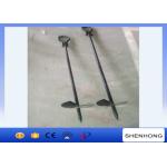 1500MM Depth Tower Erection Tools Ground Hole Drill Earth Auger for sale