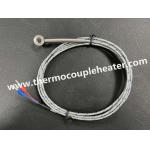 Thermocouple Sensor With Ring Terminal And Stainless Steel Shielded Cable for sale