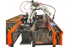 China Automatic TIG/MIG Industrial Robot Arm Welding Machine For Cable Tray supplier