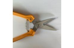 China Multifunction Scissors With Ergonomic Orange Handle supplier