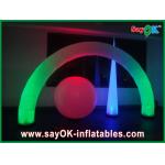 190T Nylon Cloth Inflatable Led Light Wedding Decoration With CE UL Blower for sale