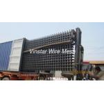 Diameter 5.8mm Black Welded Steel Wire Mesh Reinforcement Oxidation Resistance for sale